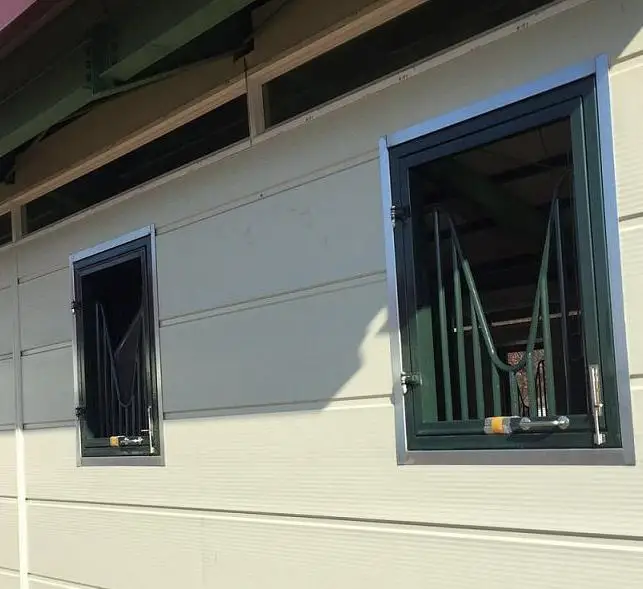 Durable Equine Horse Stable Windows - High Safety Level