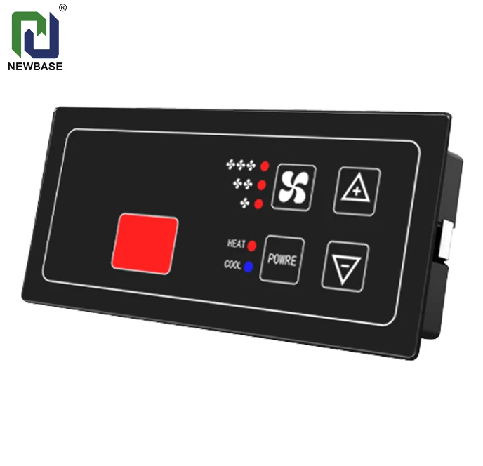 Manufacturer CK200216 Led Display Auto Dlimate air Conditioning Controller Bus Truck Facepanel