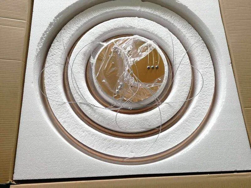 
 Светодиодный современный подвесной светильник с одним кольцом, люстра с металлическим кольцом, подвесной кольцевой светильник  