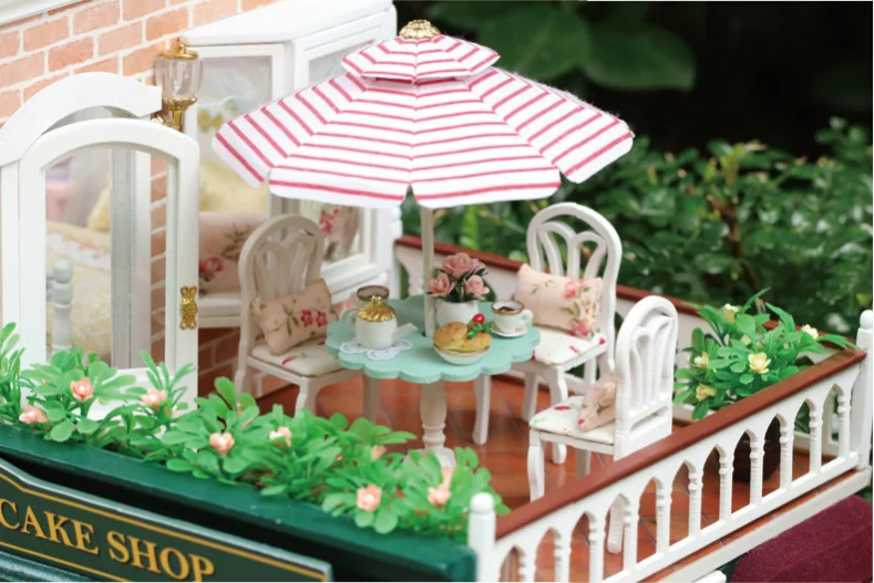 ドールハウス 完成品 PARIS COFFEE & CAKE SHOP Dollhouse ドールハウス 完成品 PARIS COFFEE & CAKE SHOP Dollhouse