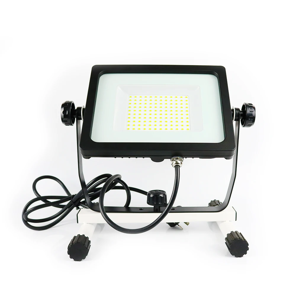 New 120 SMD High brightness waterproof Portable Rechargeable 100W LED Flood lights Outdoor