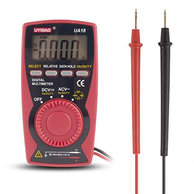 Slim Mini Pocket Palm Compact Size Micro DMM Handheld Small Digital Multimeters with Best Reviews