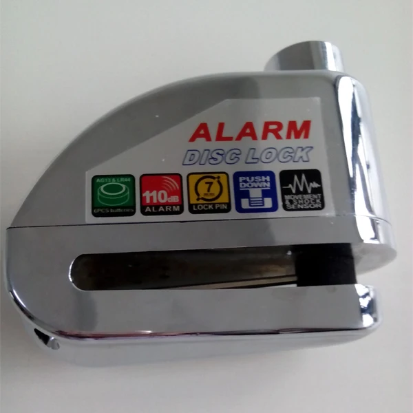 alarm lock for motorcycle