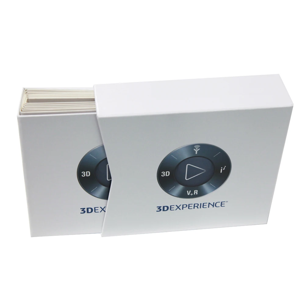 Customized Printed CD Box Set Rigid C1S Paperboard Recycled Materials Eco-Friendly Packaging for CDs DVDs and Records