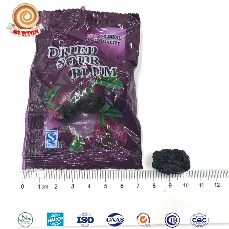 Консервированные кислая черная слива фрукты Китайская слива