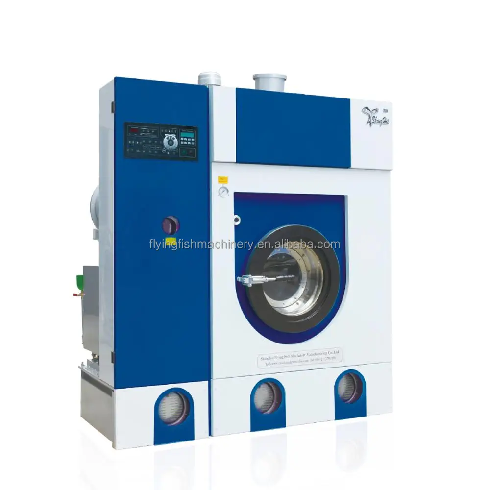 Professional Fully Automatic Dry Cleaning Equipment Laundry Dry Cleaner