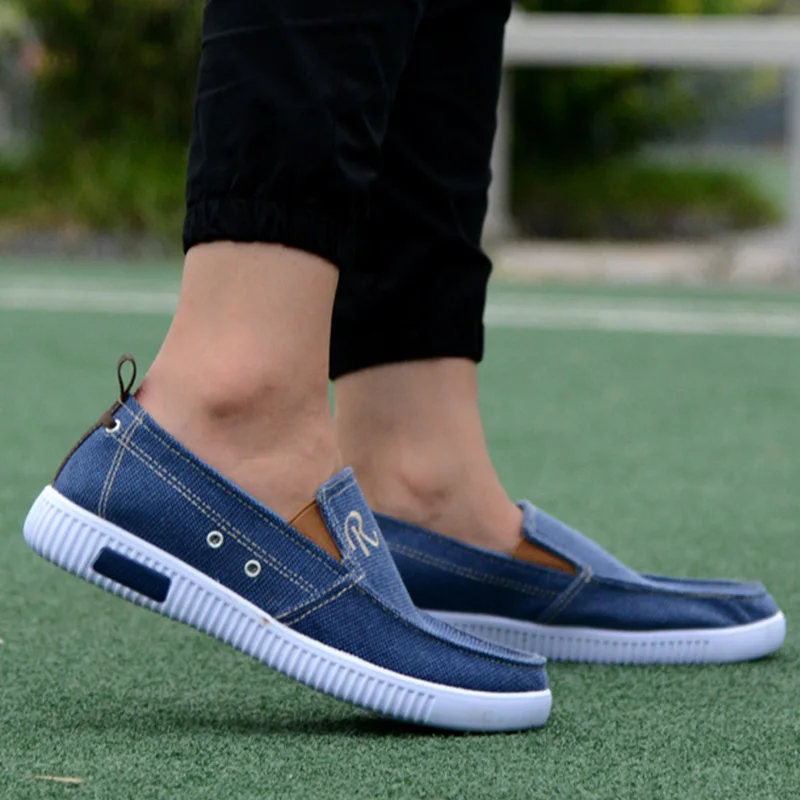 Оптовая Продажа Модные уличные ребята обувь; Тканевая прогулочная обувь для мужчин