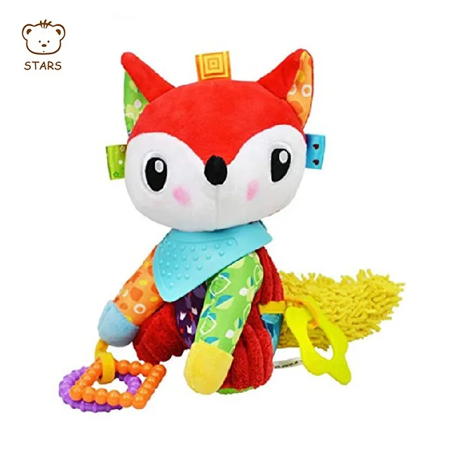 Jouet Jouet De Dentition Animal En Peluche Renard Ecologique Hochet Froisse Pour Bebe Jouet Buy Jouet De Dentition Bebe Jouet Hochet En Peluche Jouet Squeaker Product On Alibaba Com