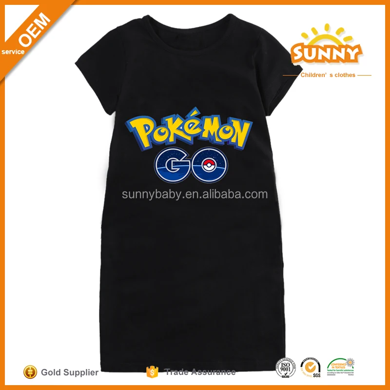 
Poke Мяч Pattern Дети Платье Платье Pokemon Дети Платье Платье 