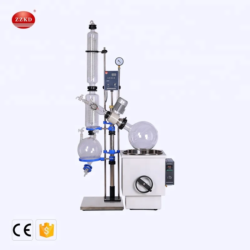 Lab Scale Rotary Thin Film Evaporator Distillation Equipment for Essential Oil