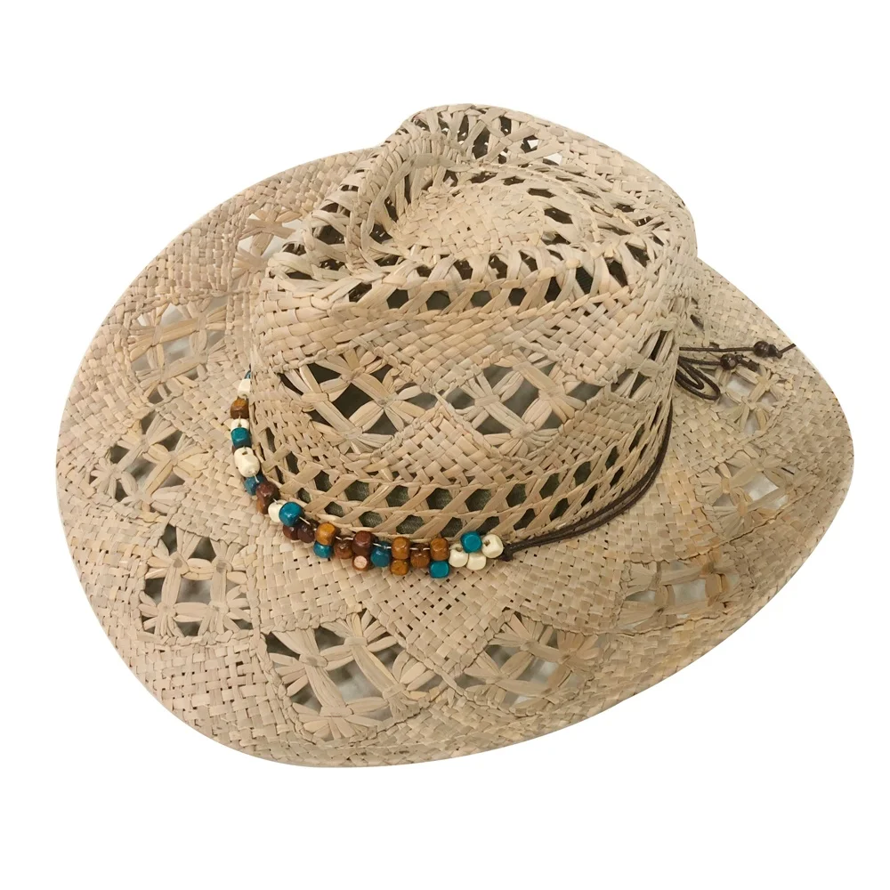 Sea Straw Natural Cowboy Hat 