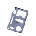 Stainless Steel Titanium Knife Credit Card Camping Equipment Outdoor Survival Kelangsungan Kredit Pisau Hiking Aksesoris Tools