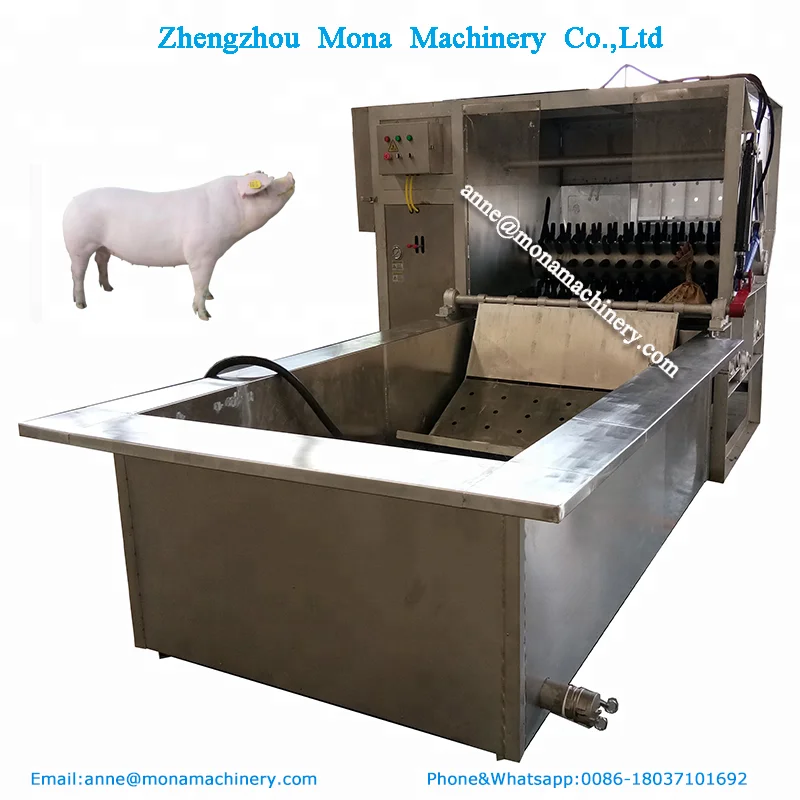 Sheep Slaughter Line Automatic Goat Hair Removing Machine Slaughtering Line Equipment