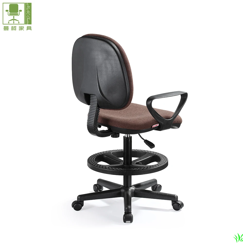 Lab Stool with Armrest Lab Stool Adjustable News Secretary Fabric Chair Task Staff Chairs Industrial Works Chair