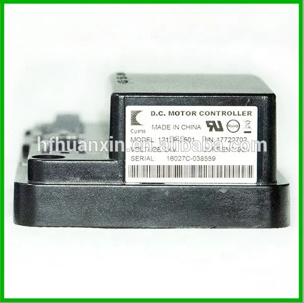 Contrôleur de moteur à balais 1212P-2502, magnétisme Permanent DC 24V 90A pour CURTIS 34 Contrôleur de moteur à balais 1212P-2502, magnétisme Permanent DC 24V 90A pour CURTIS 34