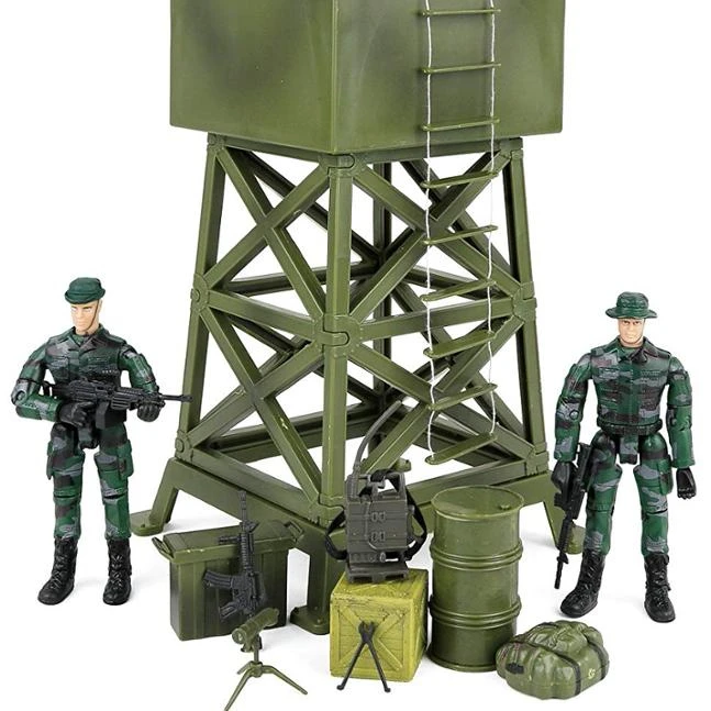 oem militaire jouet soldat jouer ensemble enfants en plastique mini armée  jouets à vendre pvc couleur fenêtre boîte meilleur choix pour cadeau et  collection