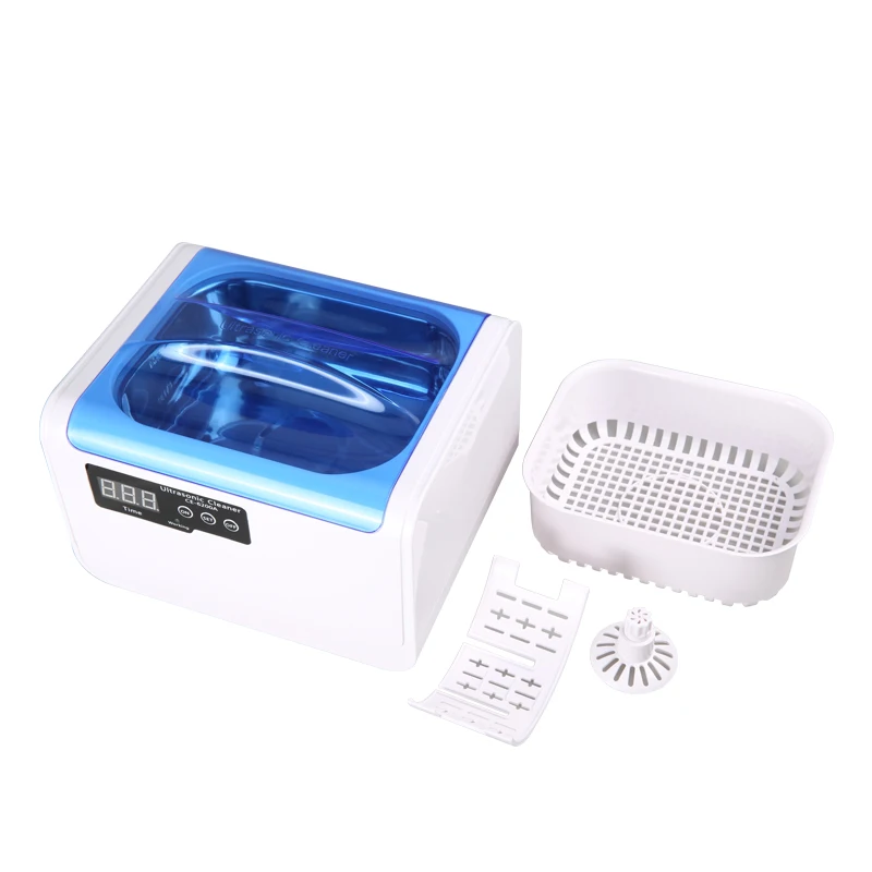 Jeken CE-6200A 1.4L Time Setting Ultrasonic Disk Cleaner for CD Cleaning