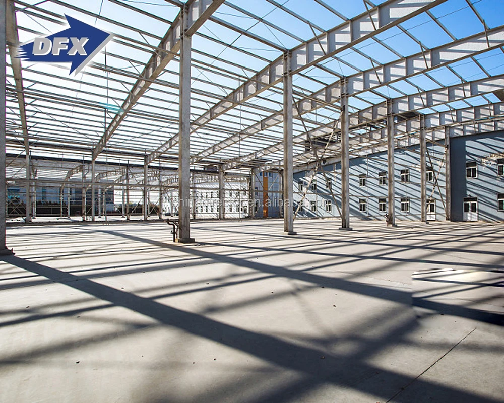 Low Cost Construction Materials Steel Structure Warehouse Shed Building Pfefabricated H Beam
