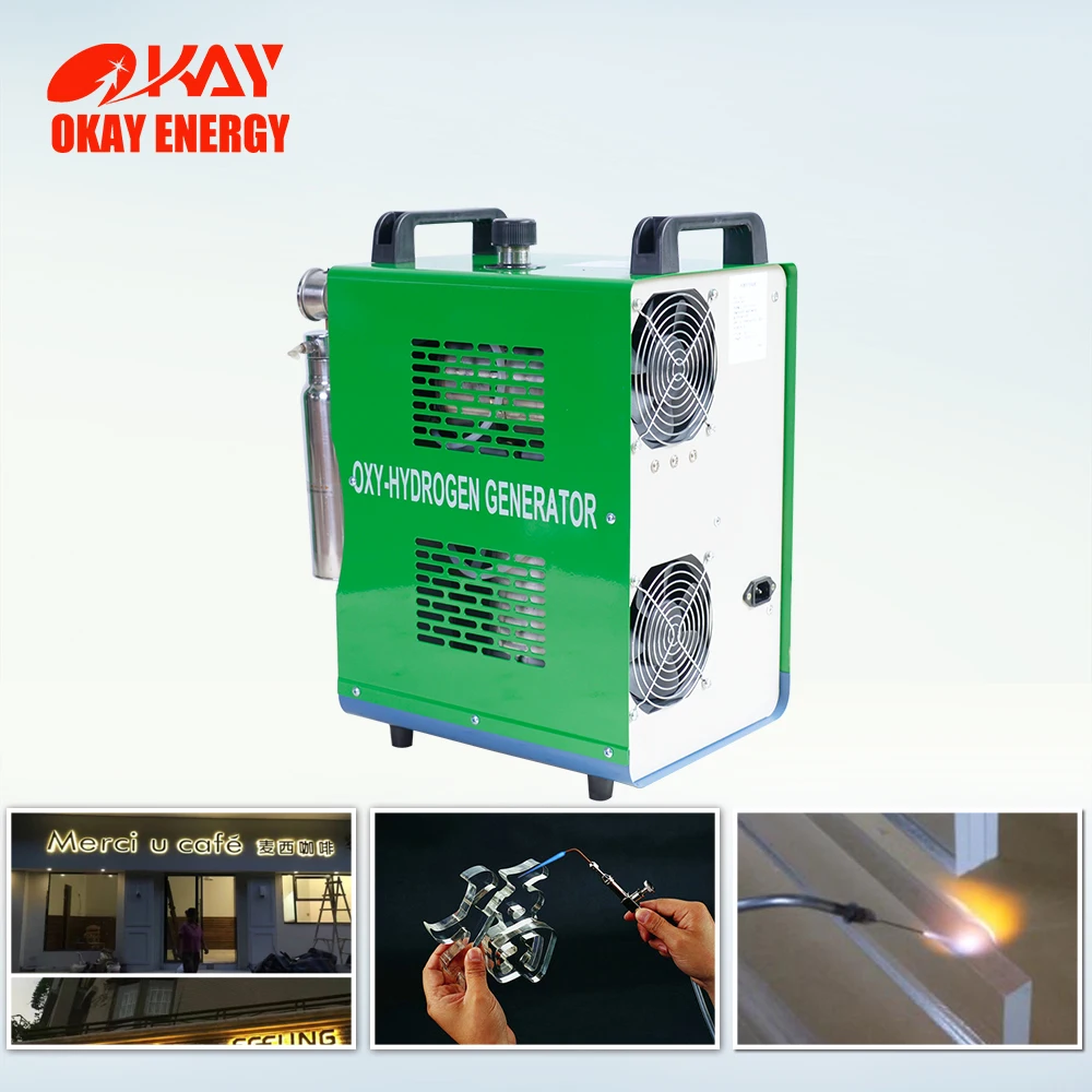 Okay Energy HHO Hydrogen Flame Machine OH100 Oxy-hydrogen Gas Generator