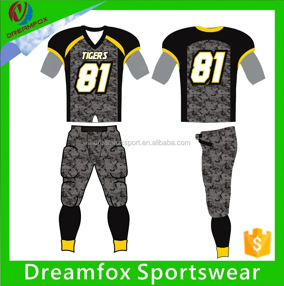 custom army football jersey