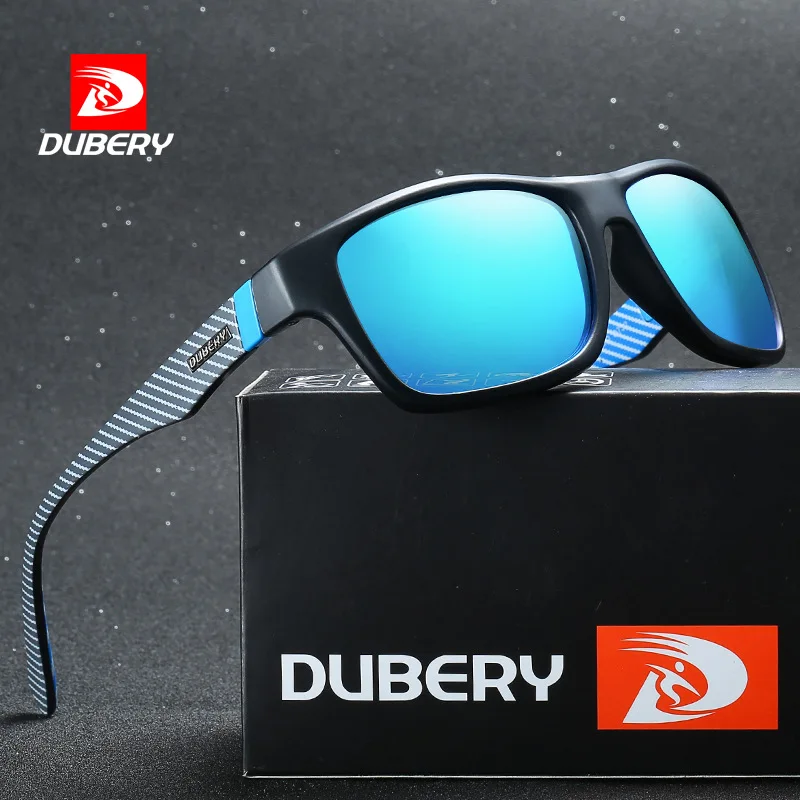 DUBERY D732 Herren Sonnenbrille Polarisiert Brillen Sport UV400 Pilotenbrille 