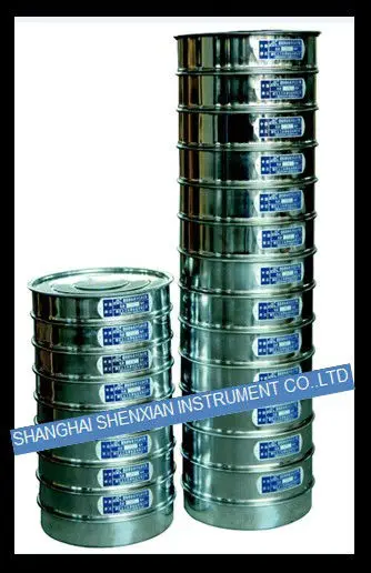 FIne Quality Soil Sieve Set / Aggregate / Cement / Sand / Concrete test Sieve