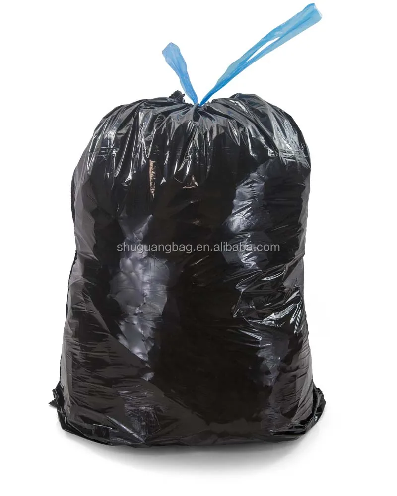 Kitchen Rubbish Bin Bags Liner Garbage Trash Bag Drawstring Handle
