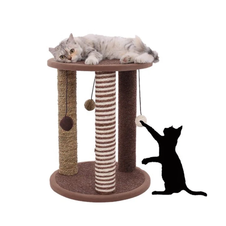 tree bark scratching post