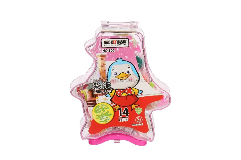 Duckey милые и смешные лучшие продажи дети умный пластилин