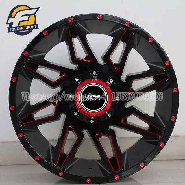 2018 New Design 20x12 Inch 4x4 Offroad Alloy Wheel Forcar