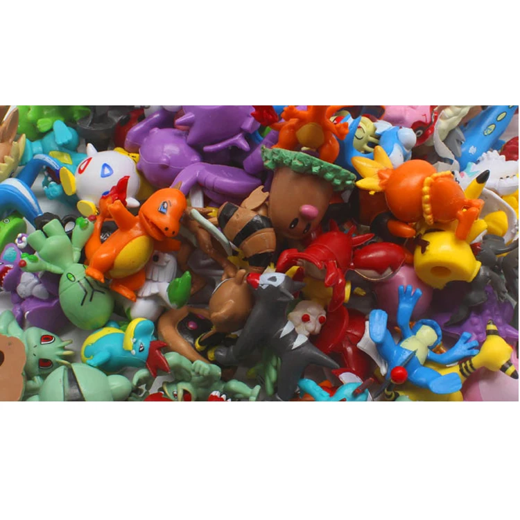 
 Мини 3d Аниме 200 шт. Покемон долговечная Коллекционная фигурка  