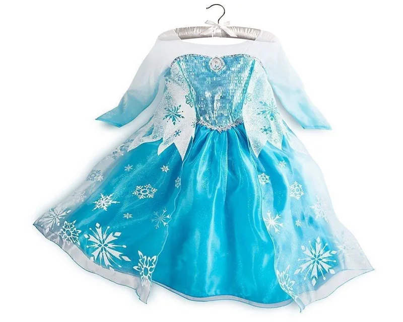 long sleeve frozen dress