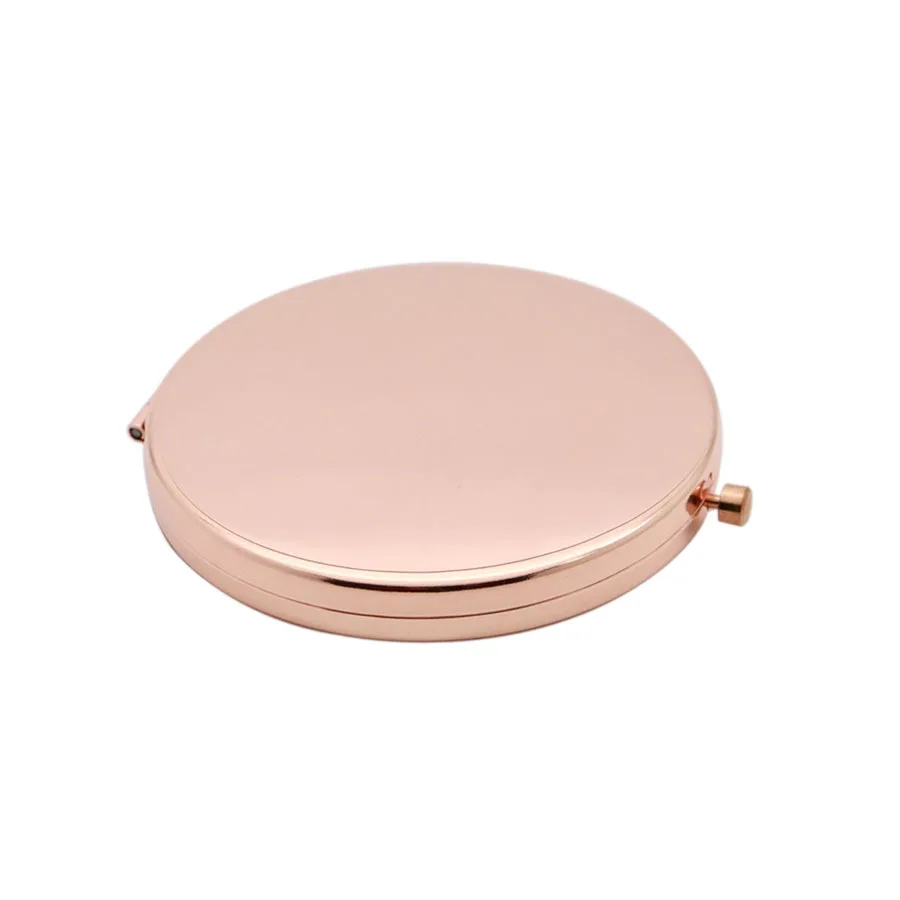 Custom logo Printing Laser logo Fashion Pocket Make up Mirror Custom Luxury Compact Mirror with logo