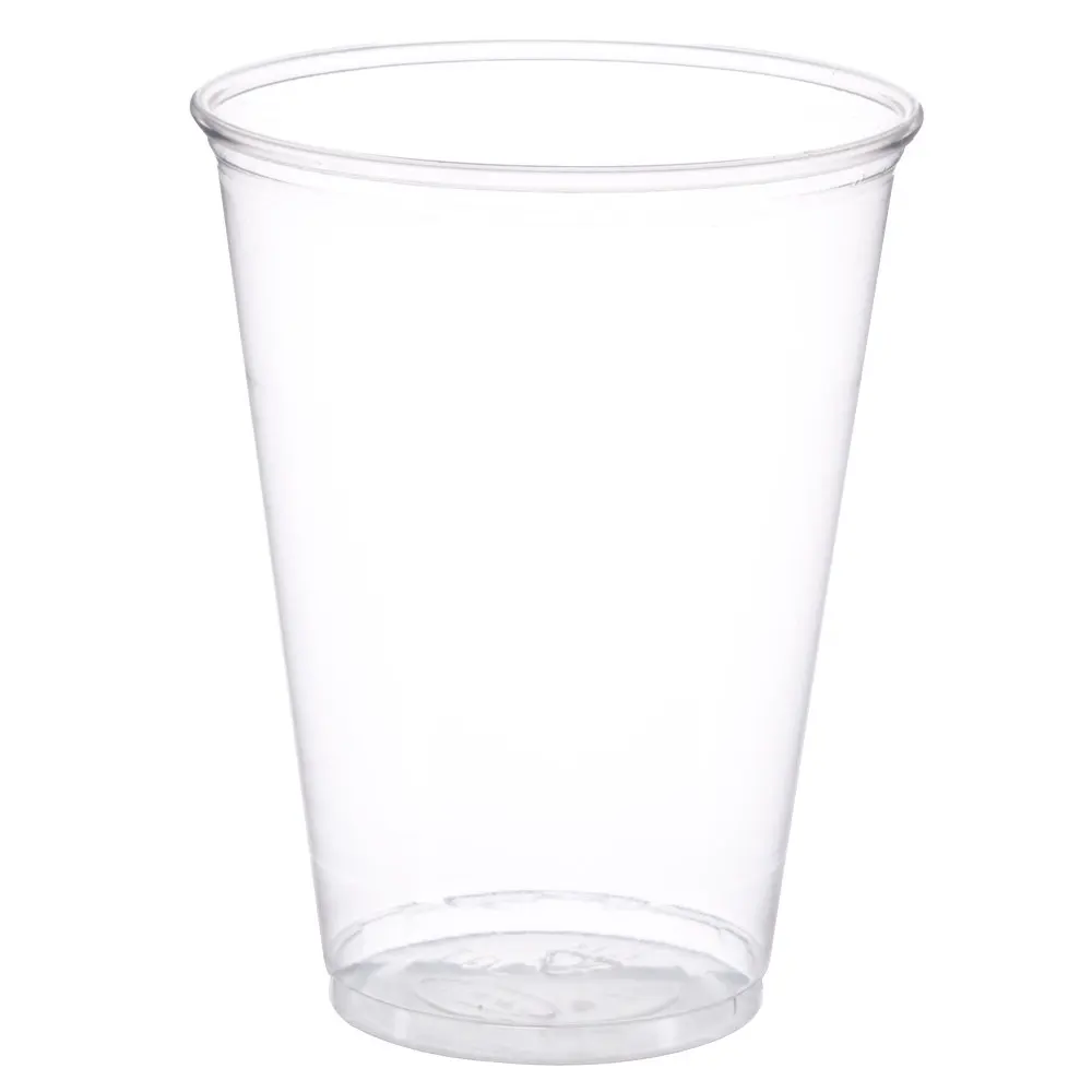 clear plastic coffee cups