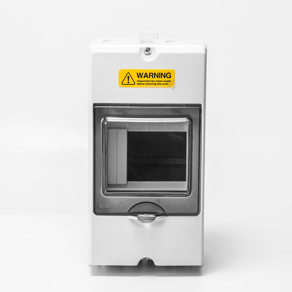 Surface Mounted Type MCB Enclosure Electric Small ABS Box