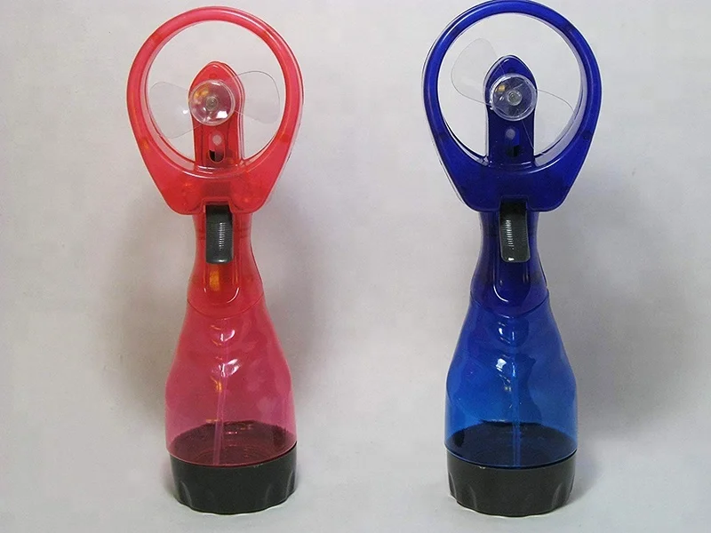 Summer Toy Handheld Misting Fan Battery Operated Water Spray Fan for Children