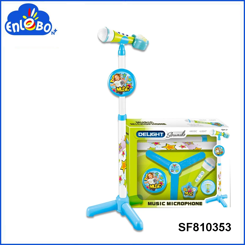 Kinder Echo MIKROFON Spielzeug Instrumente Manuel 23 cm Kunststoff 