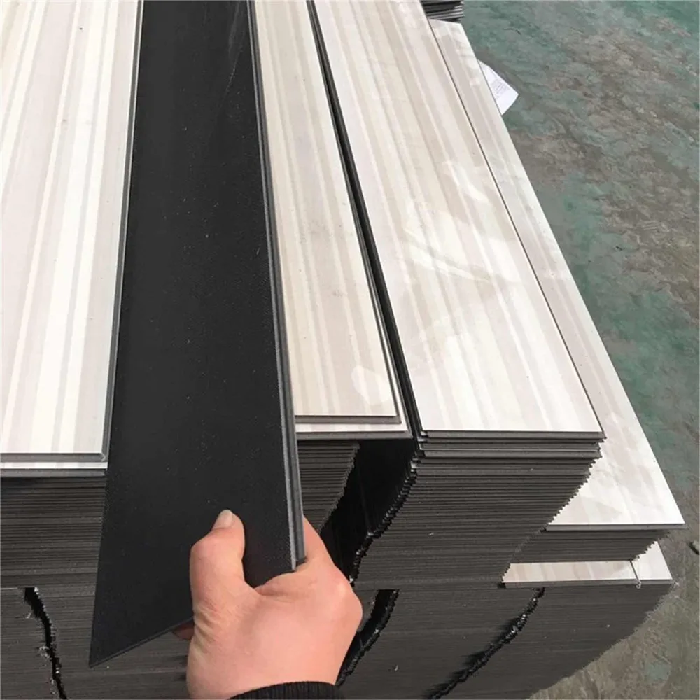 ASXXOON 20 GP FT Used Container Scratch Wood Pattern Plank Vinyl SPC Flooring 4mm LVP Click for Hotel PVC Graphic Design