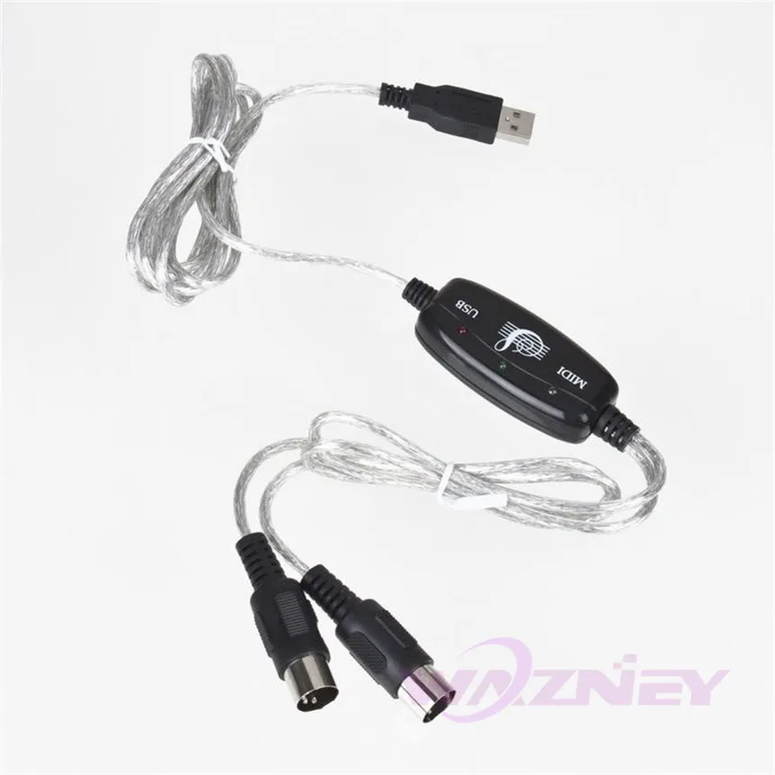 Cavo MIDI FORE - Interfaccia MIDI A USB Con Ingresso/Uscita Per Windows/Mac - Foto 2