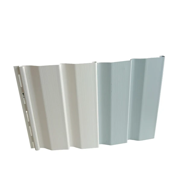 Wooden Grain PVC Vinyl Siding Panel for Prefab House