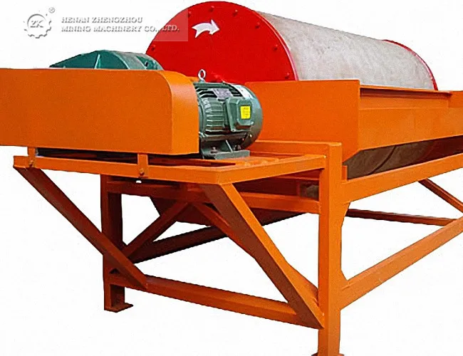 Ctb Series Separation Low Price Mineral Dry Magnetic Drum Separator