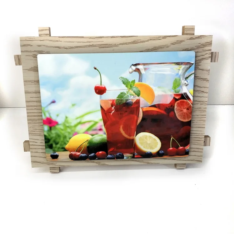 Sublimation 3D Blank Wood Frames With Magnet
