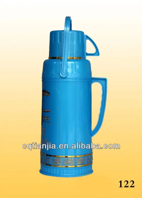 Blue 3.2L Vacuum Insulated Coffee Tea Thermos Plastic Hot Water Flask -  China Vacuum Flask and Plastic Flask price