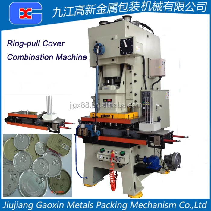 EOE Production Line Easy Open Lid Making Machinery