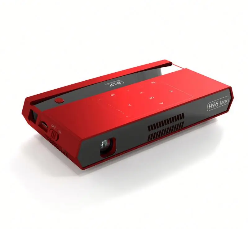 Оригинальный производитель H96 Max mobile android 2,4G/5G Wifi dlp 1080P hd мини смарт-проектор от завода Kingsway