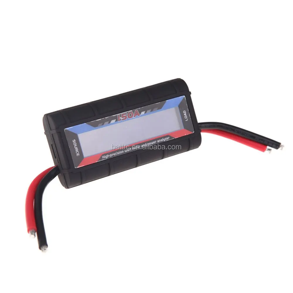 Радиоуправляемый анализатор мощности 150A ватт с подсветкой ЖК-дисплей высокая точность