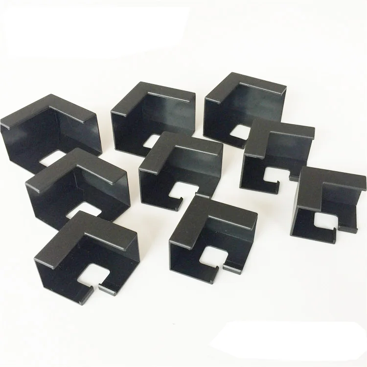 Pop Solar Corner Guard Black Plastic Protective Photovoltaic Panels