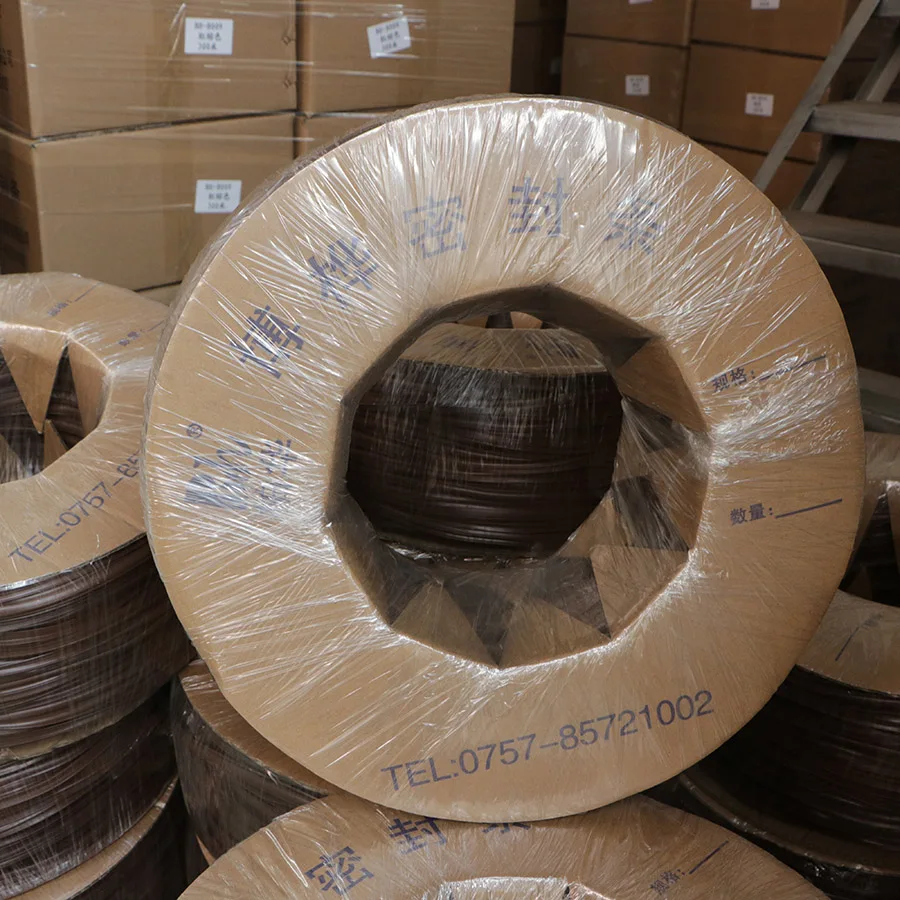 PVC TPE Silicone Sealing Strips Extrusion Rubber Seal Wooden Door Window Frame Sealed Soundproof Weatherstrip Tape D 12x6x4mm