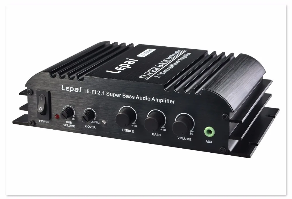 Lepai LP 168HA 2.1 12 v potencia amplificador de voz con