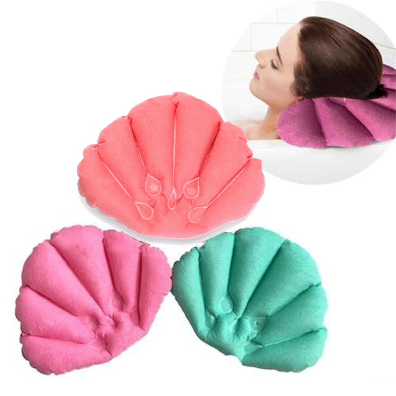 inflatable bath pillow